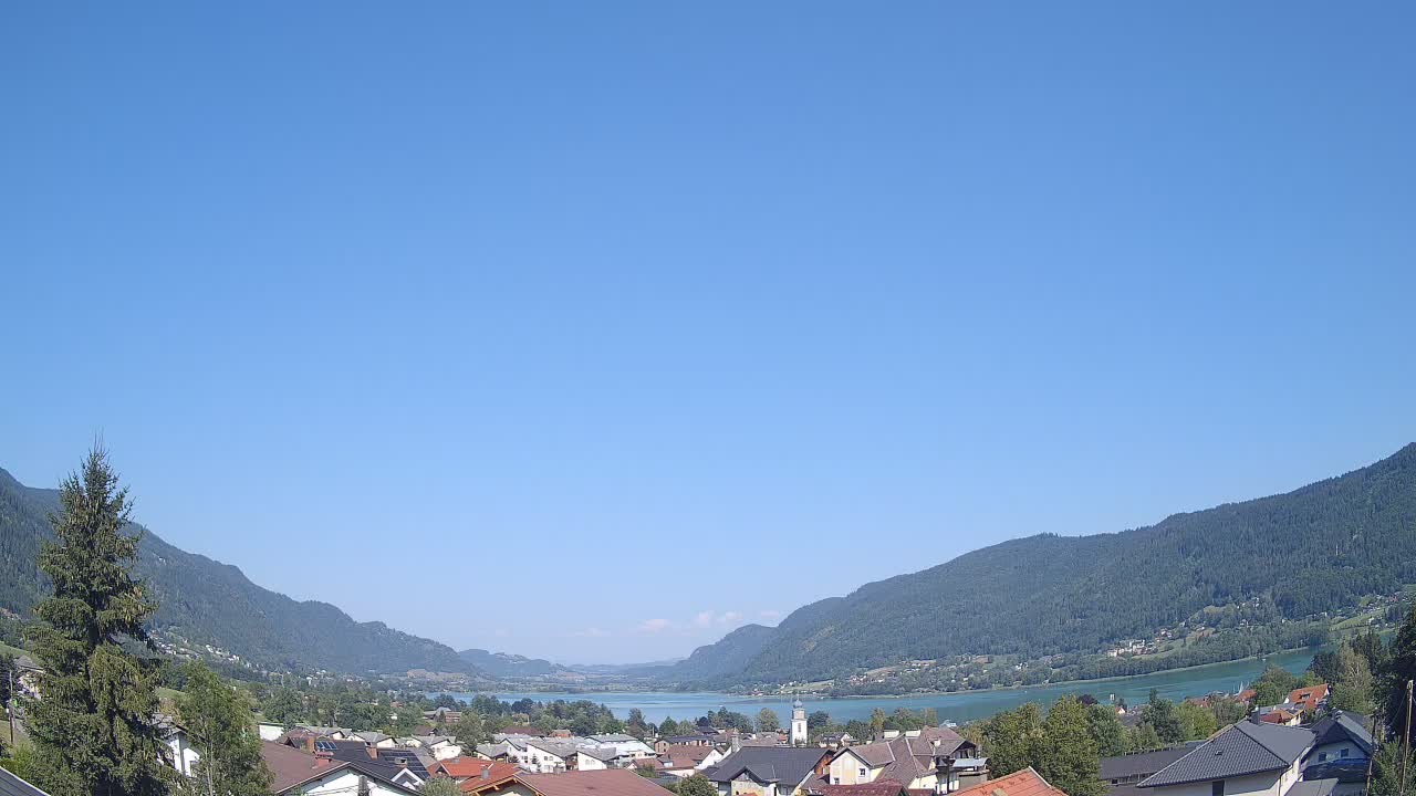 Archiv Foto Webcam Ossiacher See: Bodensdorf