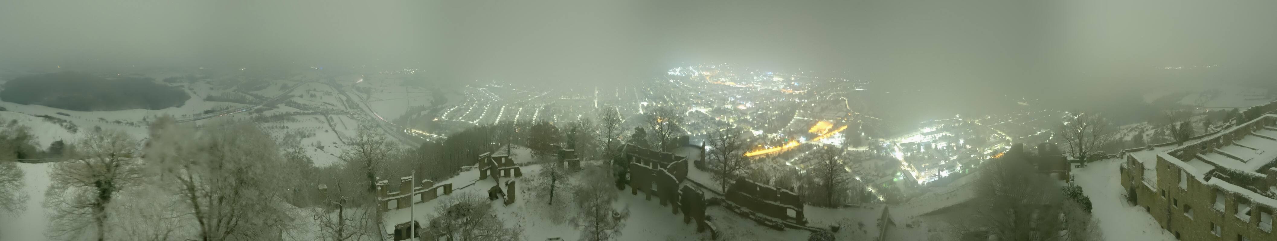 Archiv Foto Webcam Blick auf Singen von der Festung Hohentwiel