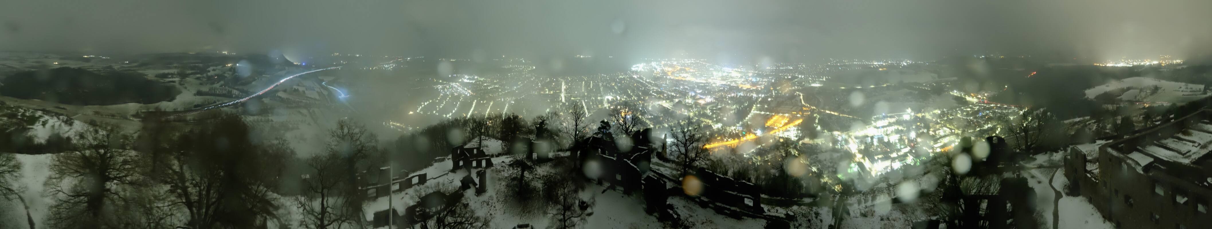 Archiv Foto Webcam Blick auf Singen von der Festung Hohentwiel
