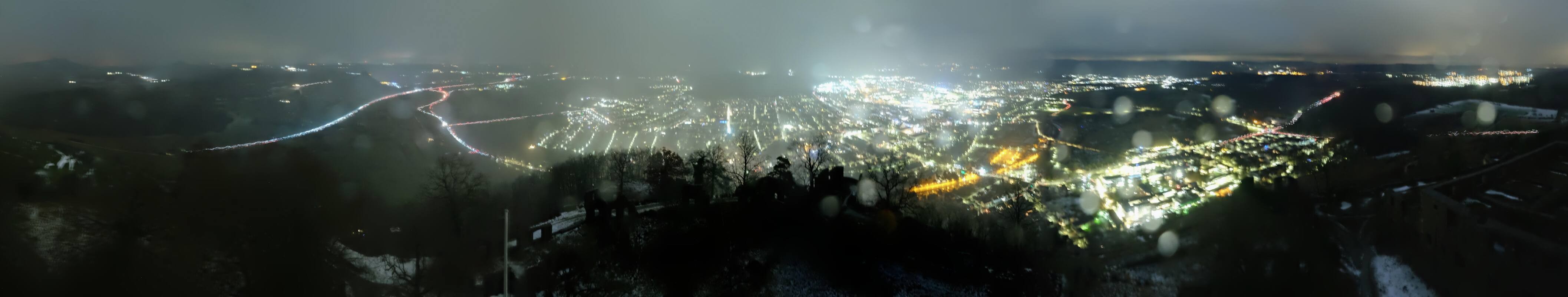 Archiv Foto Webcam Blick auf Singen von der Festung Hohentwiel