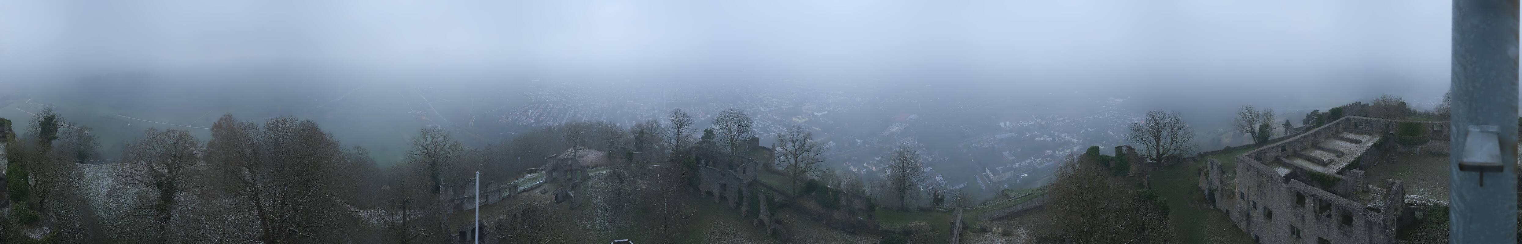 Archiv Foto Webcam Blick auf Singen von der Festung Hohentwiel