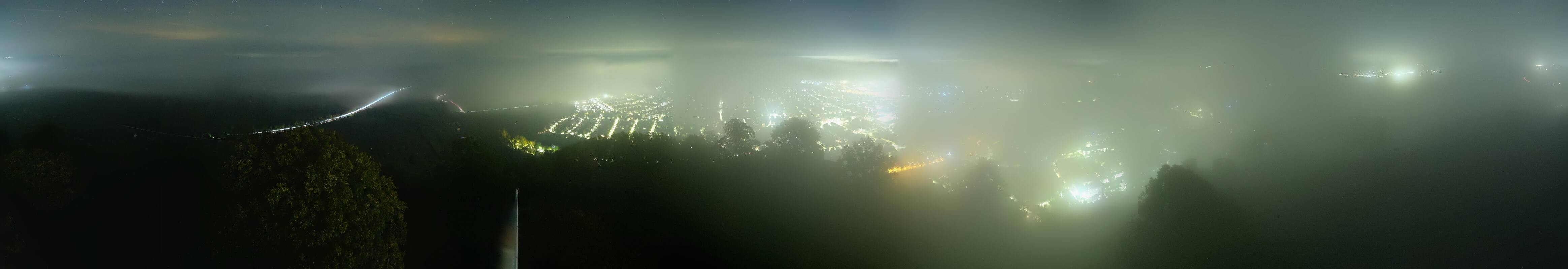 Archiv Foto Webcam Blick auf Singen von der Festung Hohentwiel
