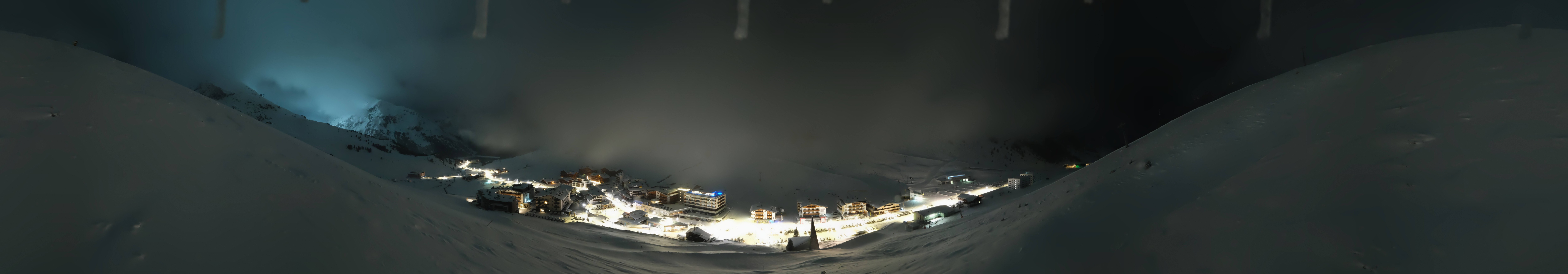 Archiv Foto Webcam Ortsblick Kühtai