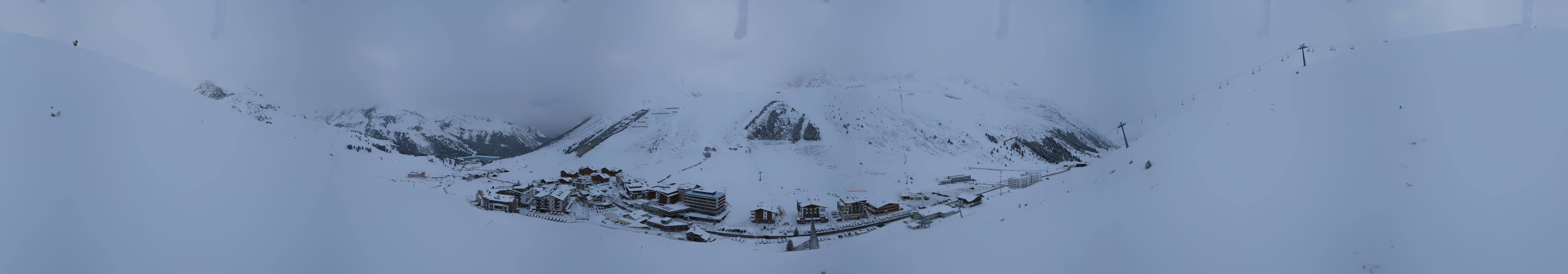 Archiv Foto Webcam Ortsblick Kühtai