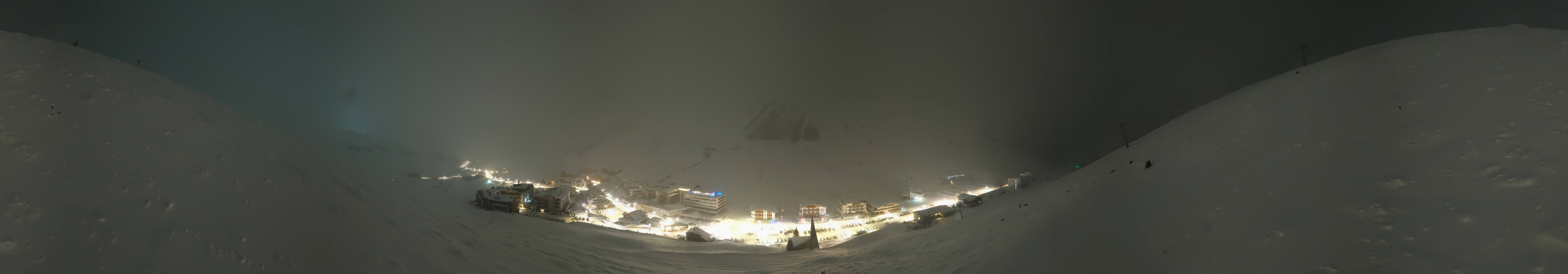 Archiv Foto Webcam Ortsblick Kühtai