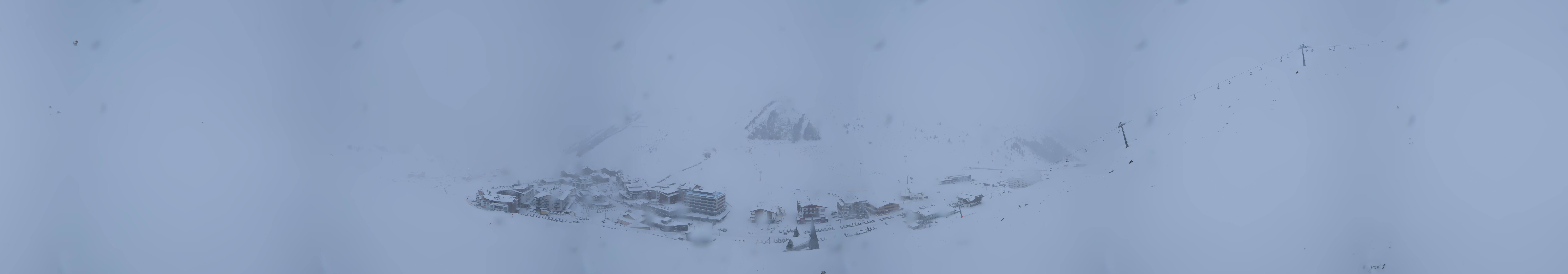 Archiv Foto Webcam Ortsblick Kühtai