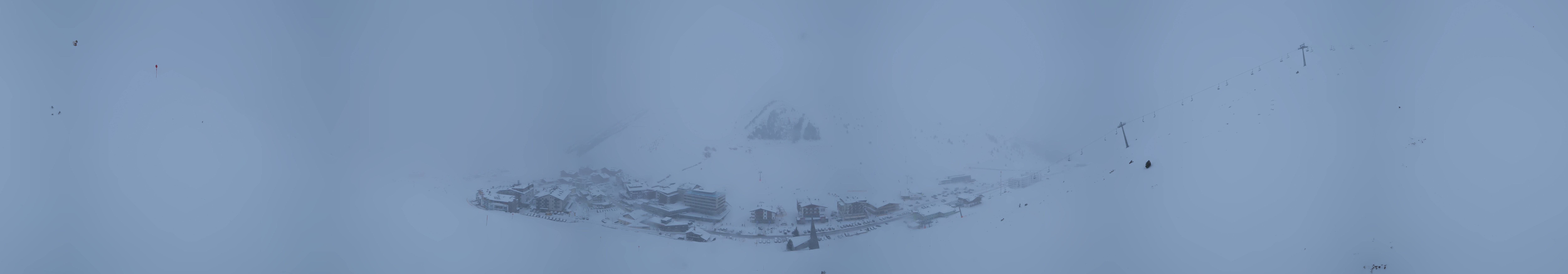 Archiv Foto Webcam Ortsblick Kühtai