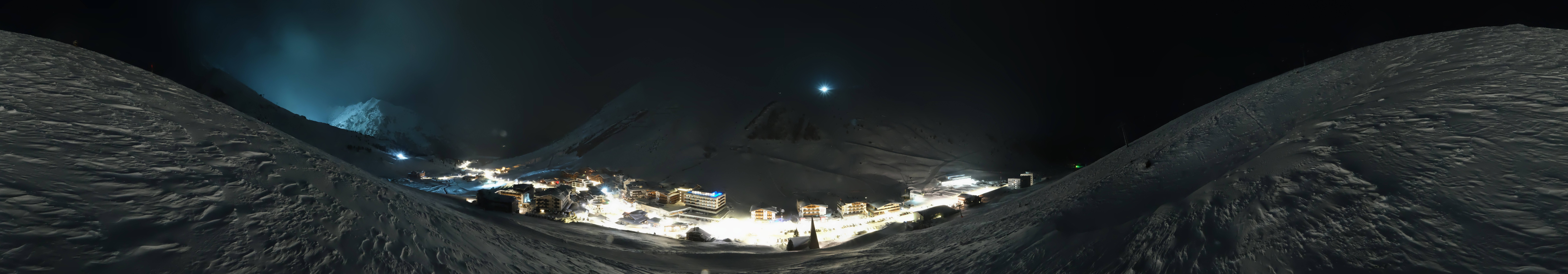 Archiv Foto Webcam Ortsblick Kühtai