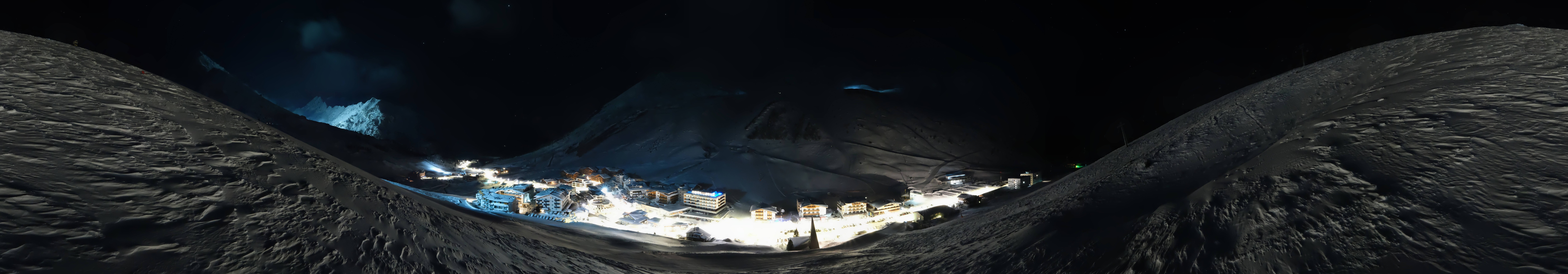 Archiv Foto Webcam Ortsblick Kühtai