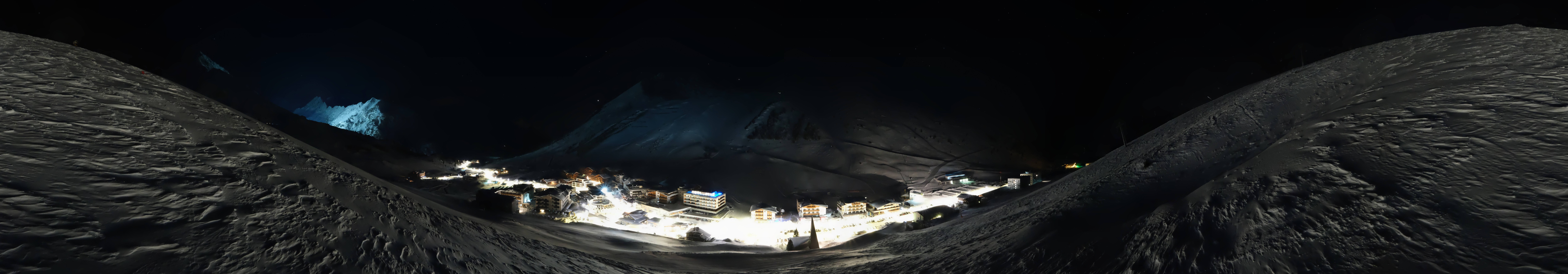 Archiv Foto Webcam Ortsblick Kühtai