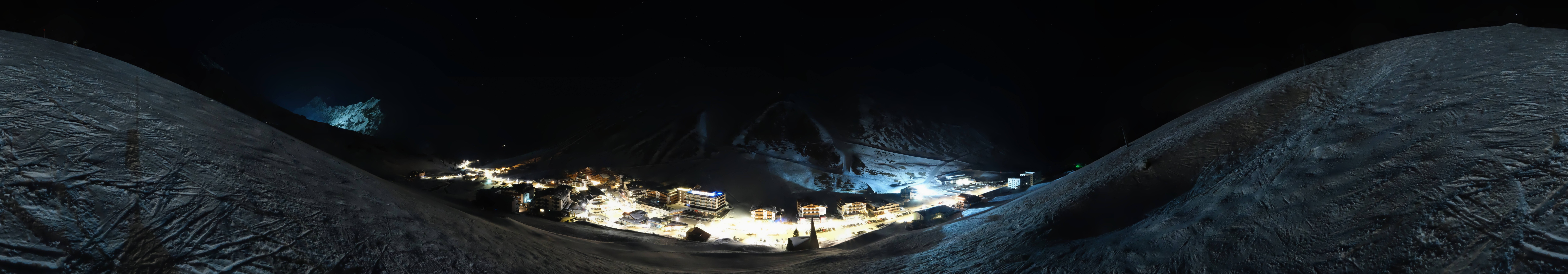 Archiv Foto Webcam Ortsblick Kühtai