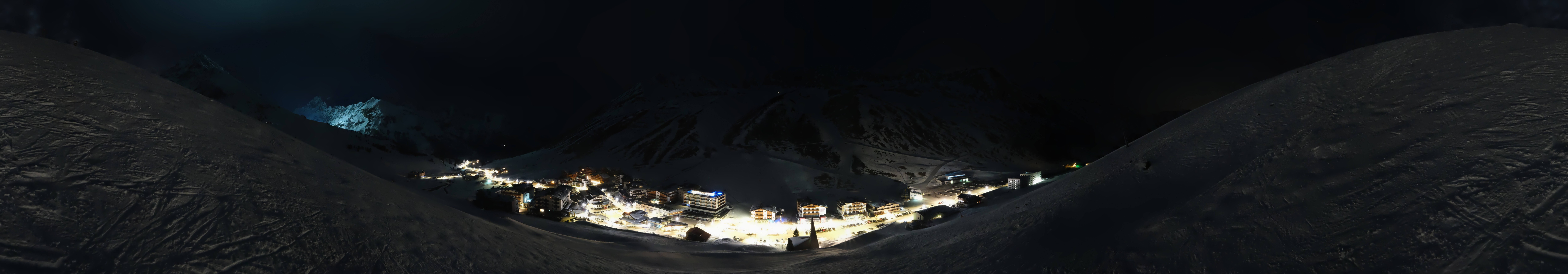 Archiv Foto Webcam Ortsblick Kühtai