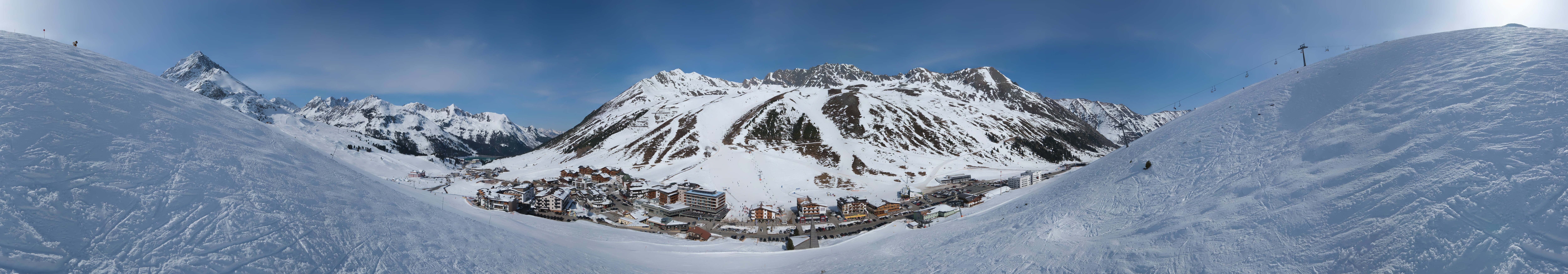 Archiv Foto Webcam Ortsblick Kühtai