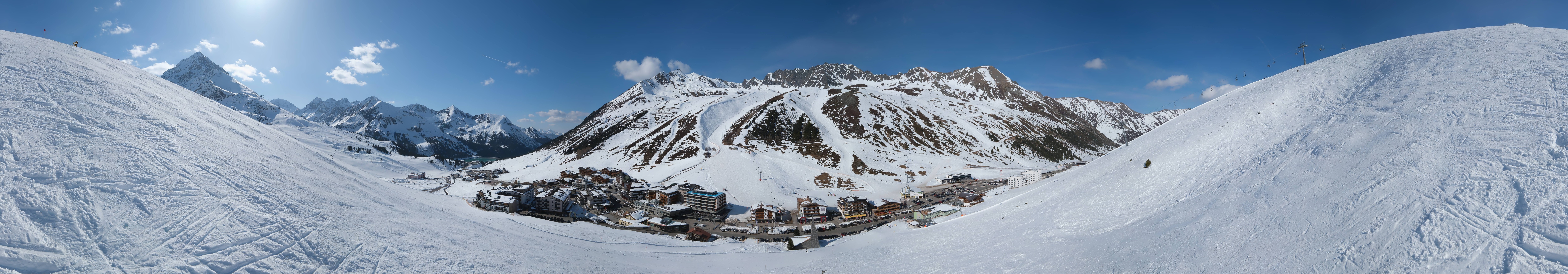 Archiv Foto Webcam Ortsblick Kühtai