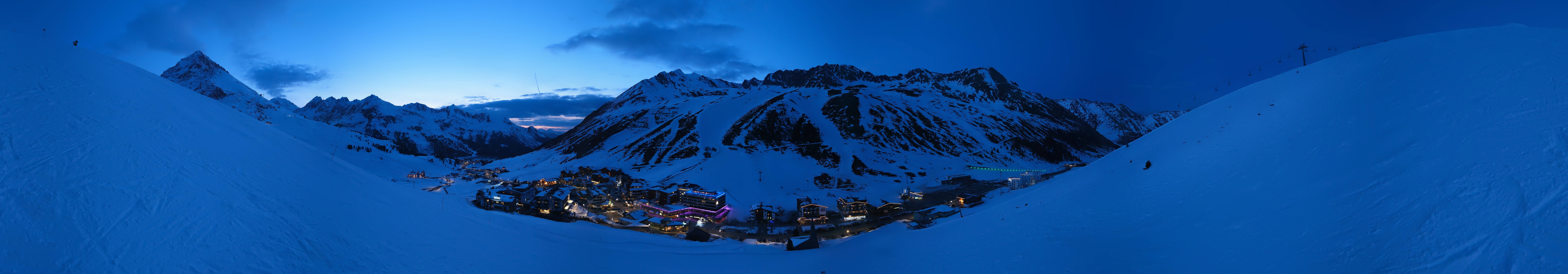 Archiv Foto Webcam Ortsblick Kühtai