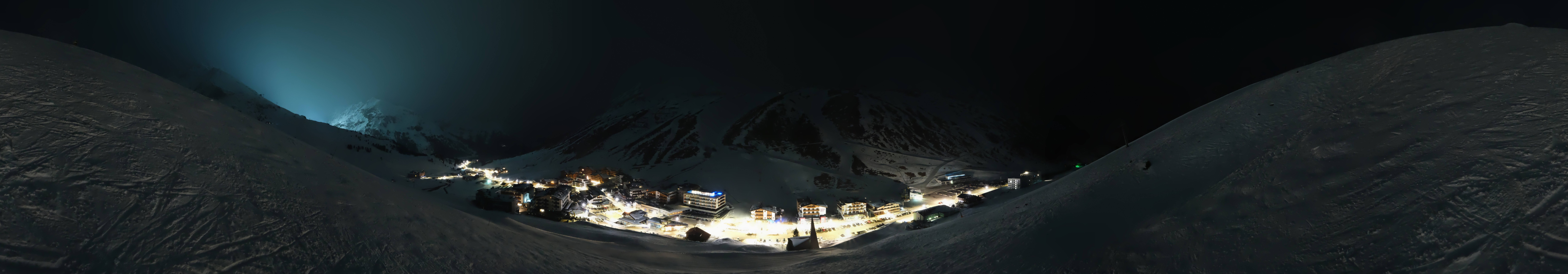 Archiv Foto Webcam Ortsblick Kühtai