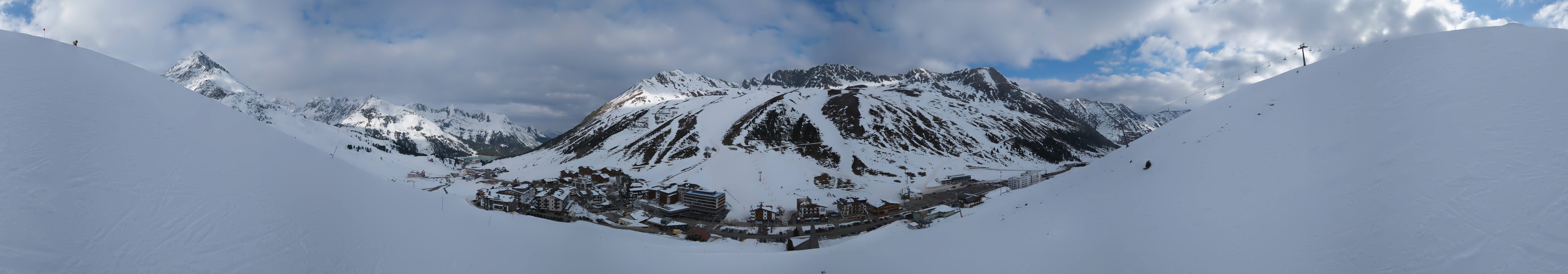 Archiv Foto Webcam Ortsblick Kühtai