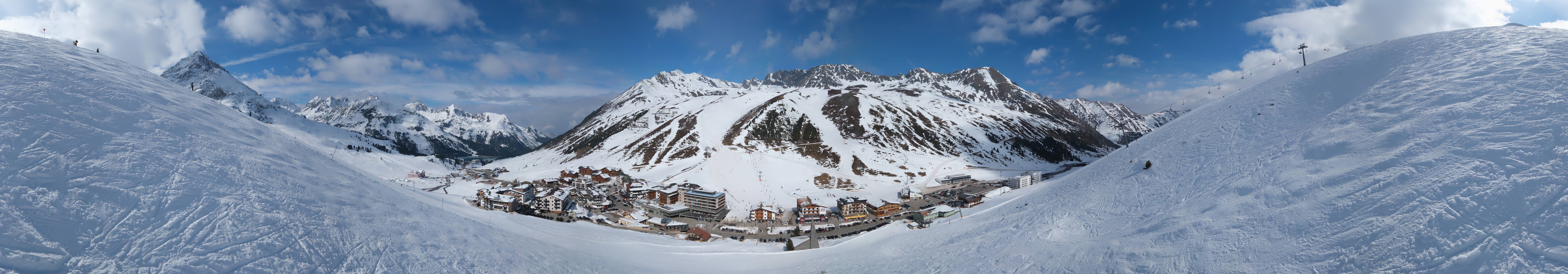 Archiv Foto Webcam Ortsblick Kühtai