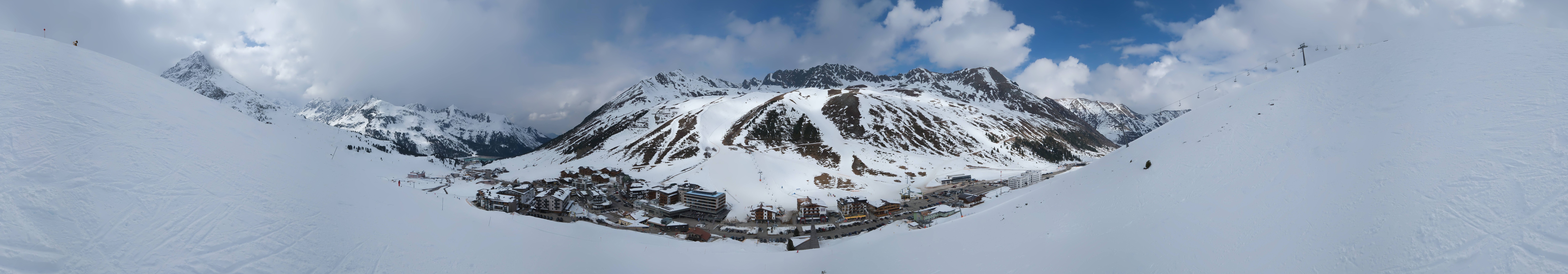 Archiv Foto Webcam Ortsblick Kühtai