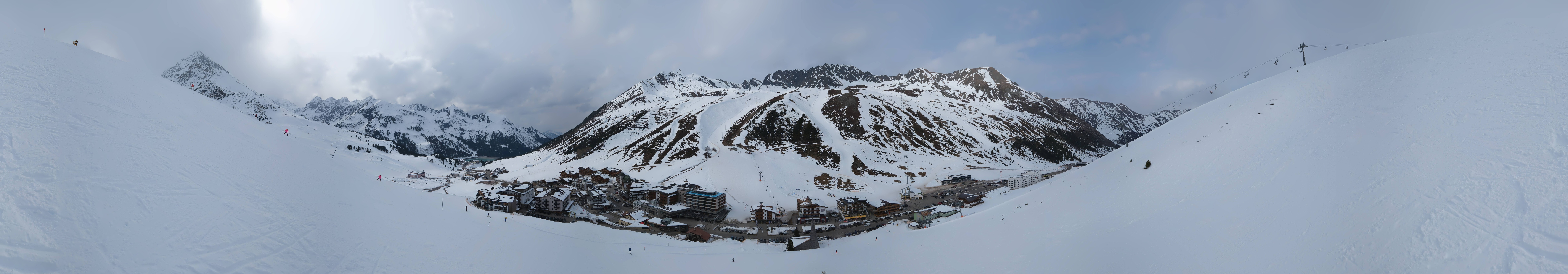 Archiv Foto Webcam Ortsblick Kühtai