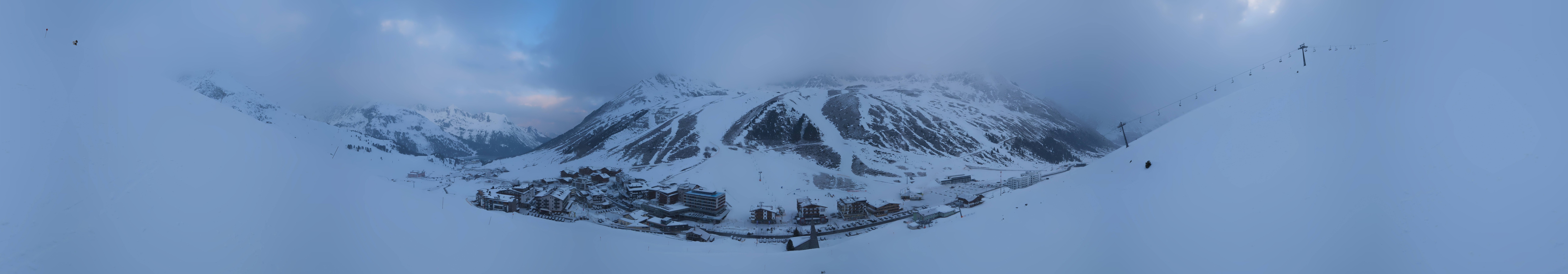 Archiv Foto Webcam Ortsblick Kühtai