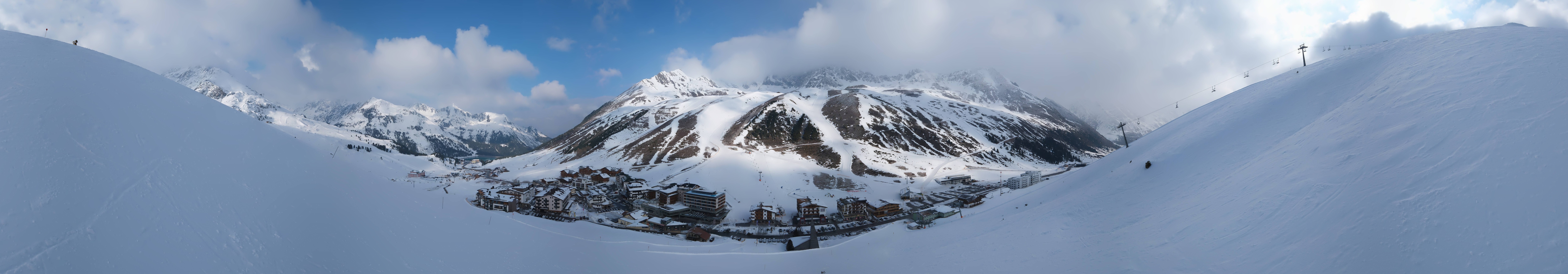 Archiv Foto Webcam Ortsblick Kühtai