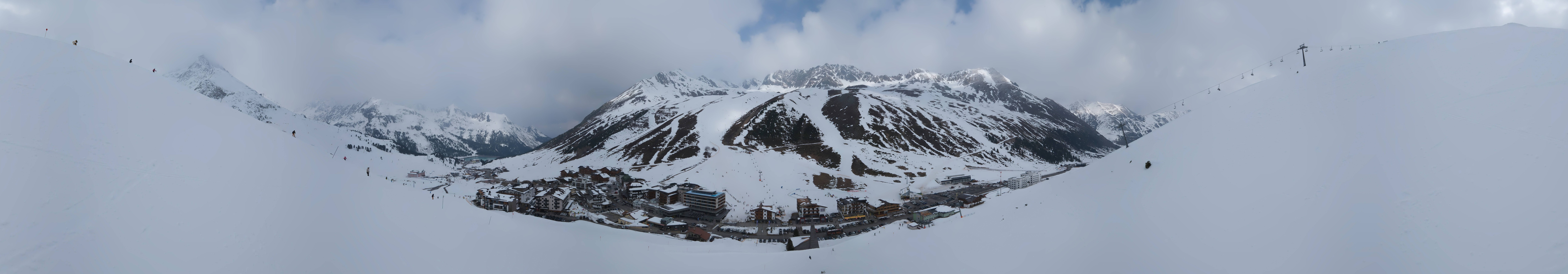 Archiv Foto Webcam Ortsblick Kühtai