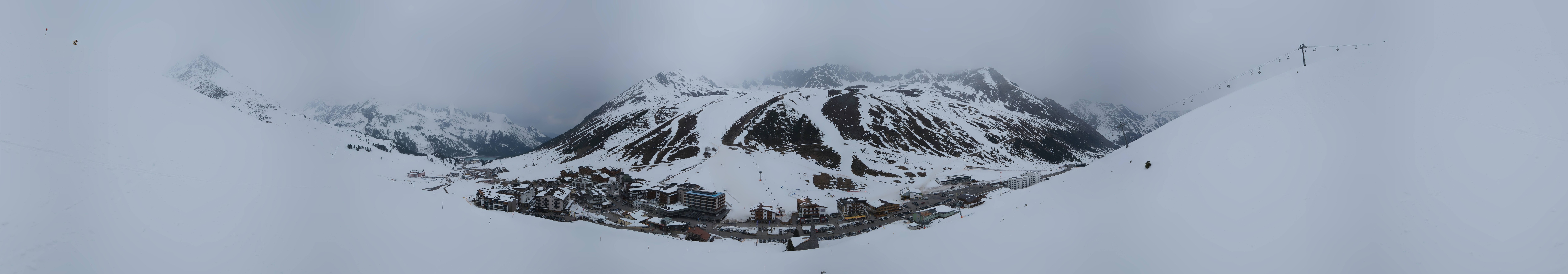 Archiv Foto Webcam Ortsblick Kühtai