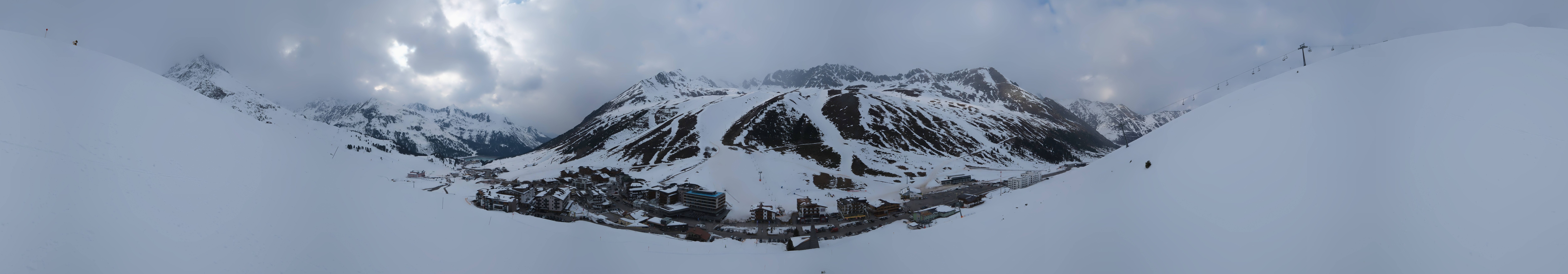 Archiv Foto Webcam Ortsblick Kühtai