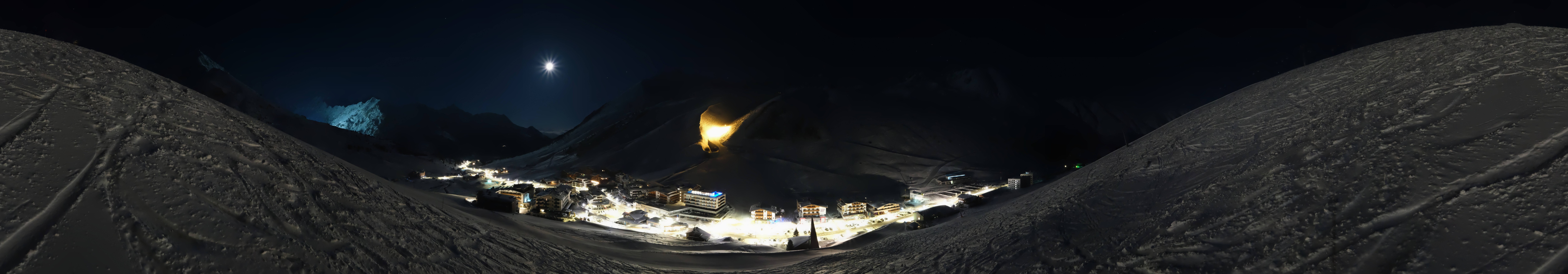 Archiv Foto Webcam Ortsblick Kühtai