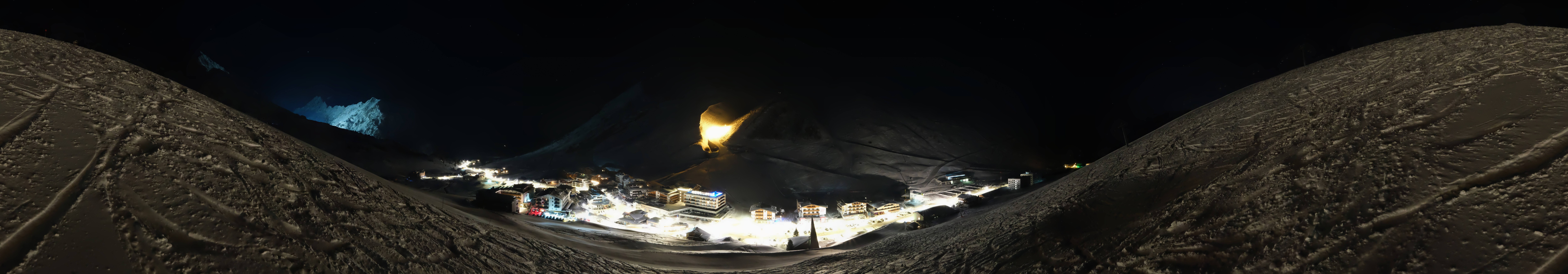 Archiv Foto Webcam Ortsblick Kühtai