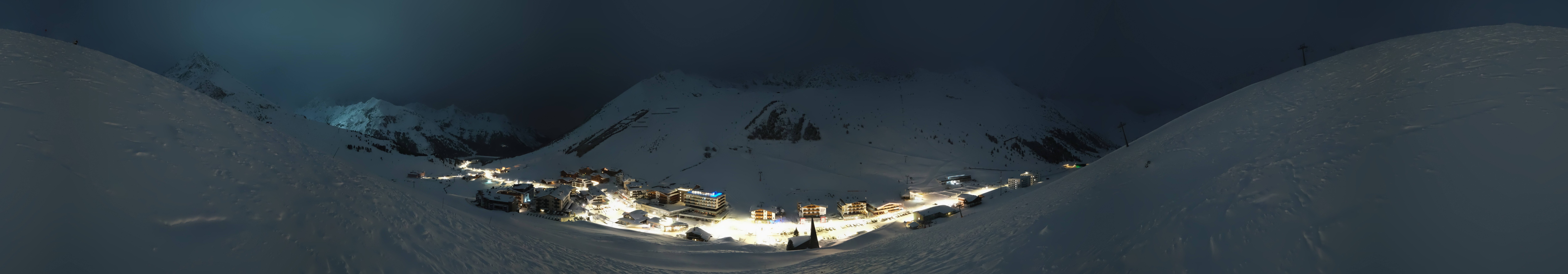 Archiv Foto Webcam Ortsblick Kühtai