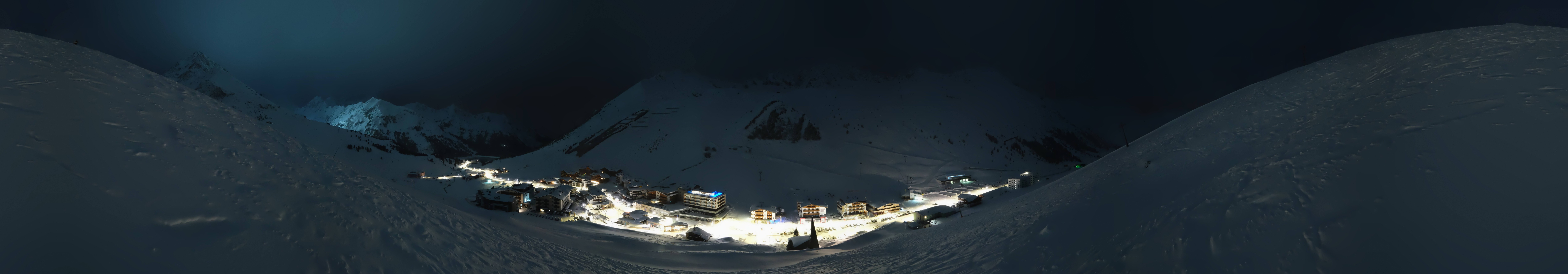 Archiv Foto Webcam Ortsblick Kühtai