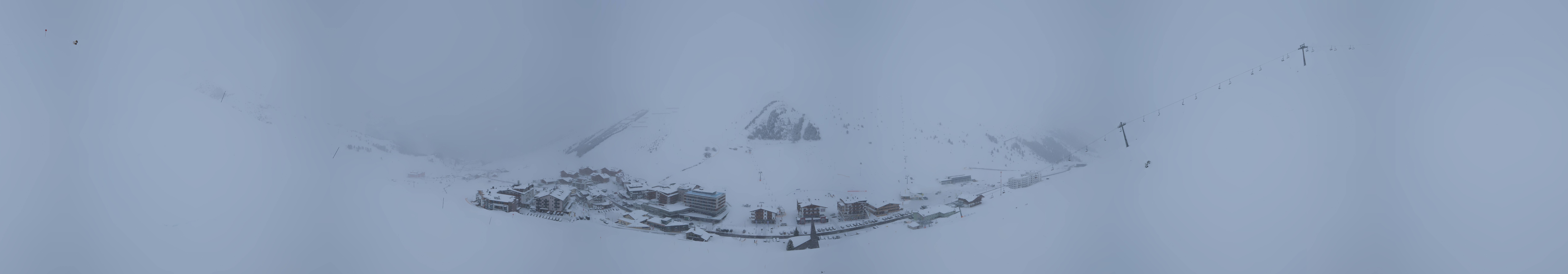 Archiv Foto Webcam Ortsblick Kühtai