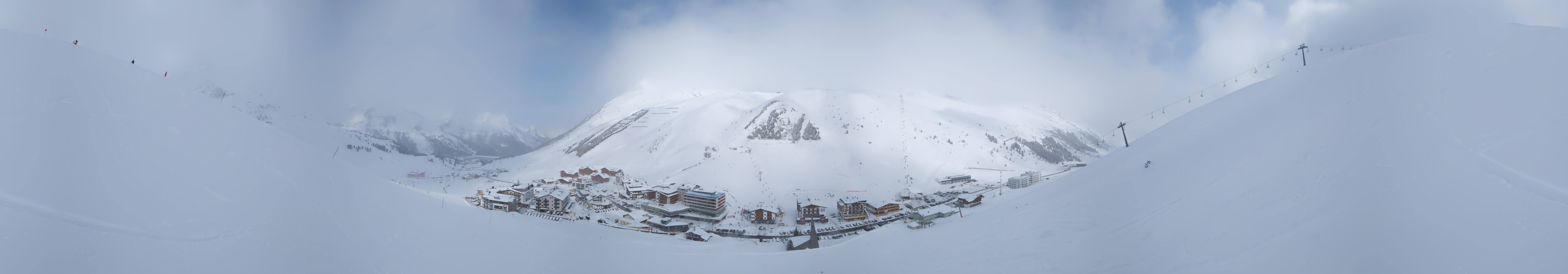 Archiv Foto Webcam Ortsblick Kühtai