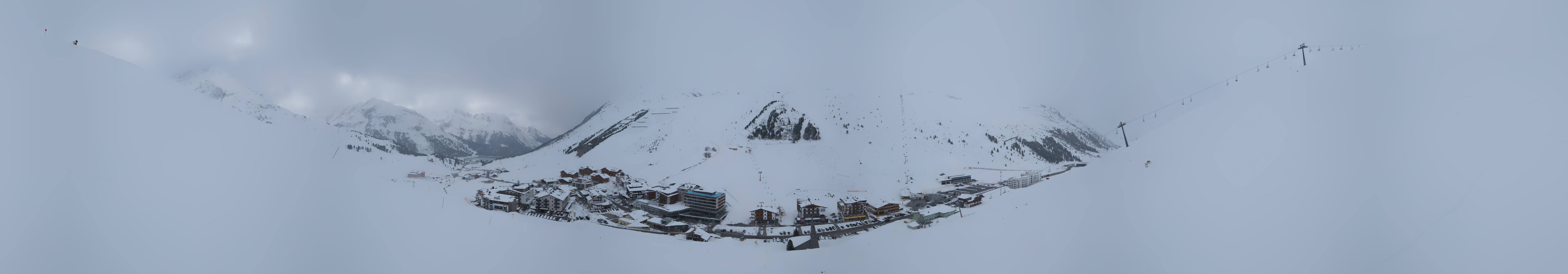 Archiv Foto Webcam Ortsblick Kühtai