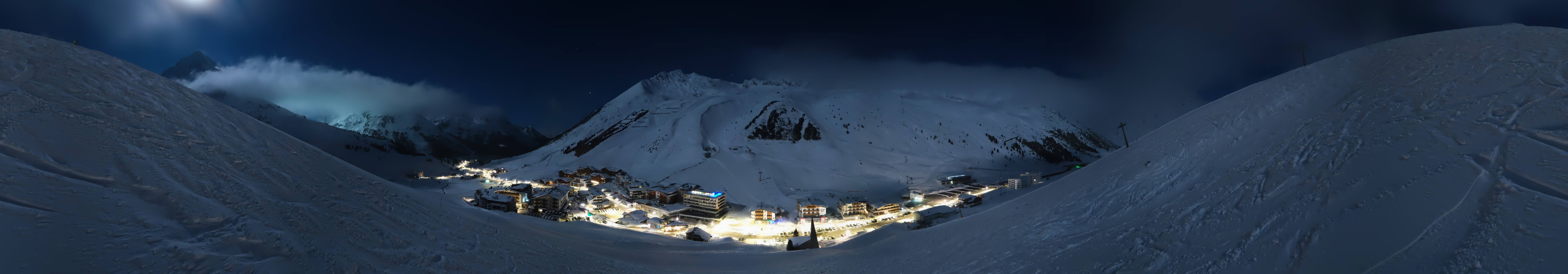 Archiv Foto Webcam Ortsblick Kühtai