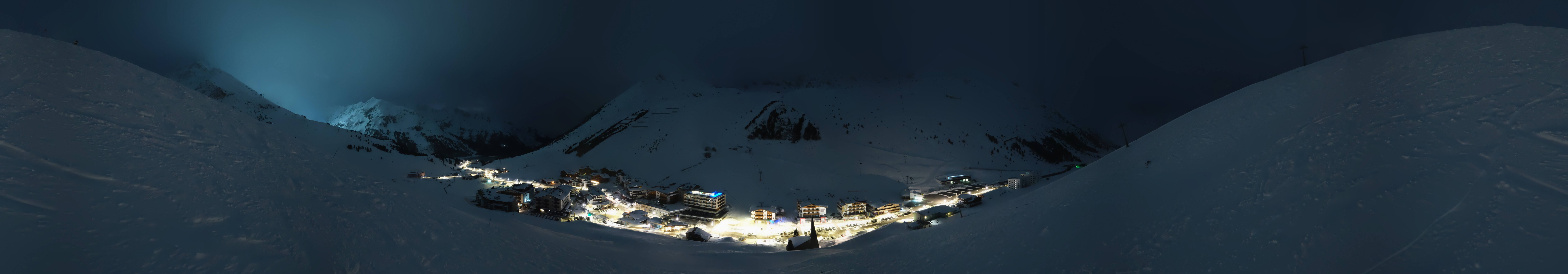 Archiv Foto Webcam Ortsblick Kühtai