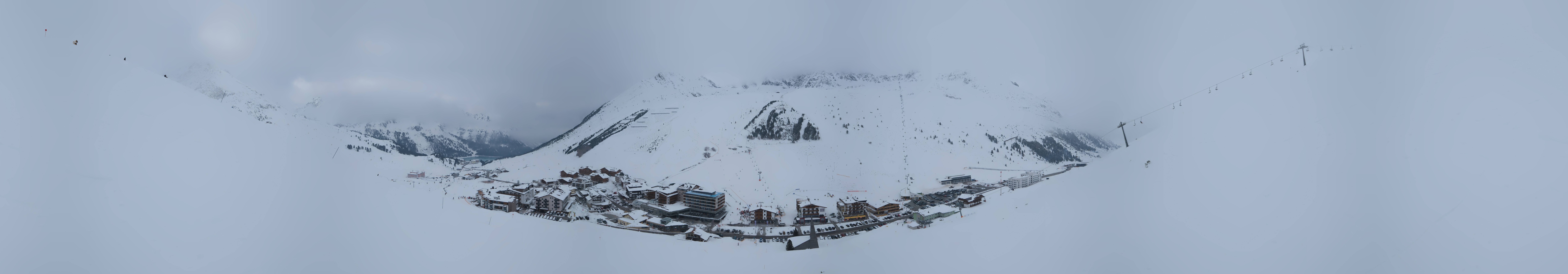 Archiv Foto Webcam Ortsblick Kühtai