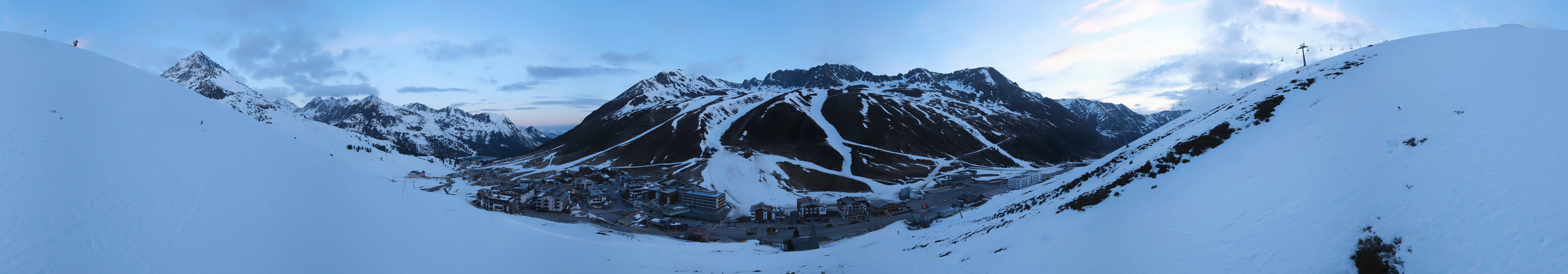 Archiv Foto Webcam Ortsblick Kühtai