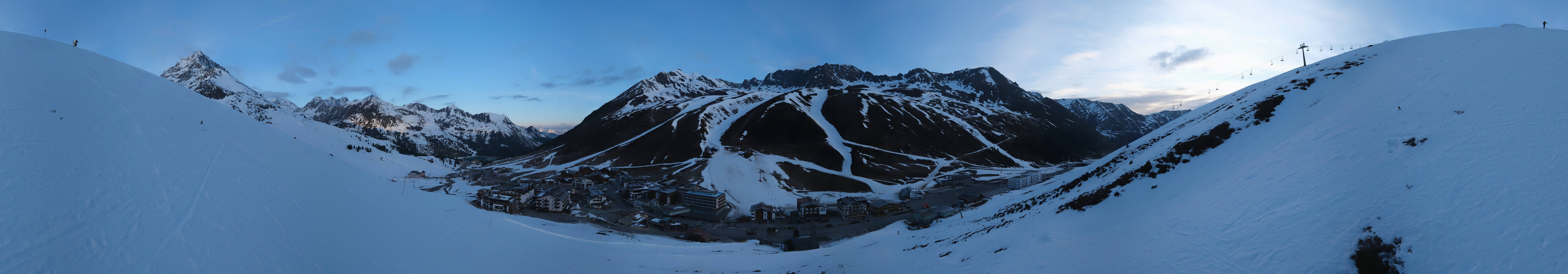 Archiv Foto Webcam Ortsblick Kühtai