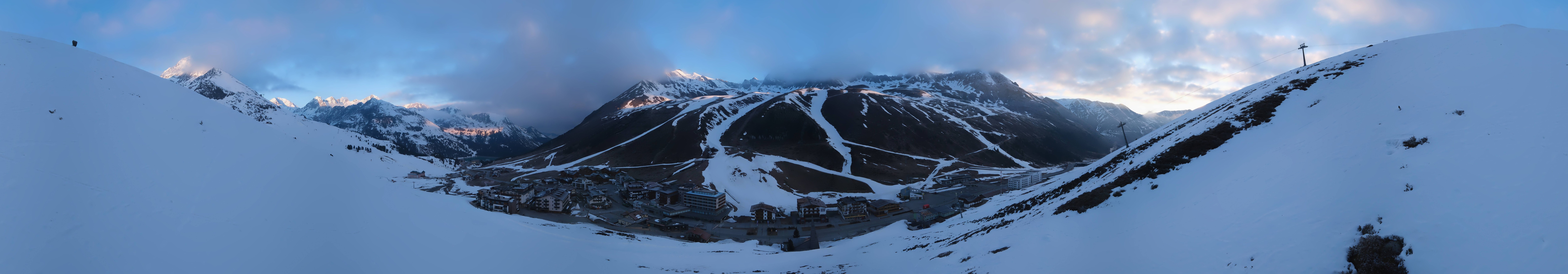 Archiv Foto Webcam Ortsblick Kühtai