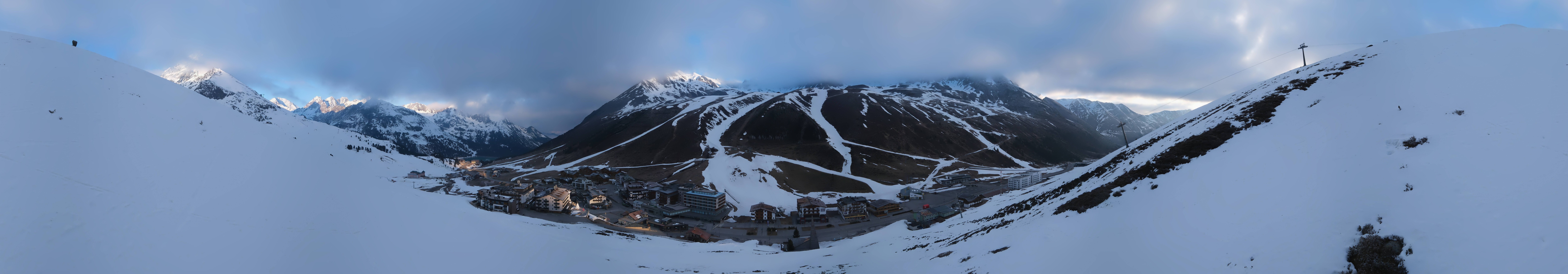 Archiv Foto Webcam Ortsblick Kühtai