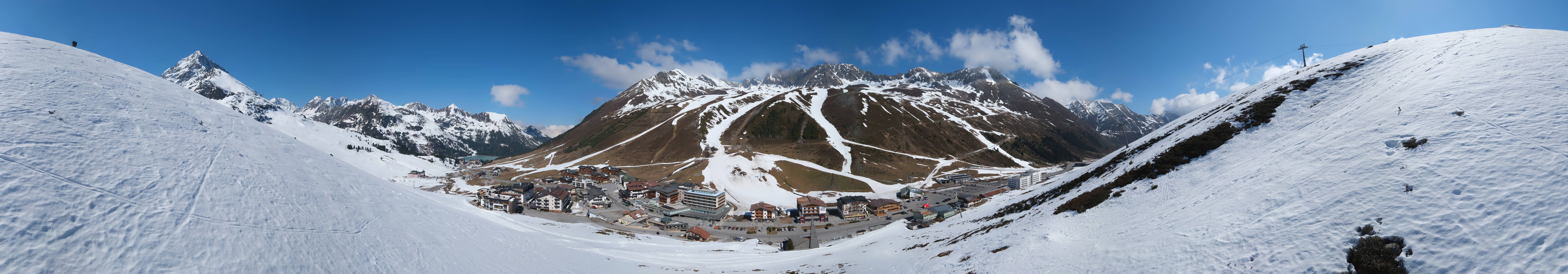 Archiv Foto Webcam Ortsblick Kühtai