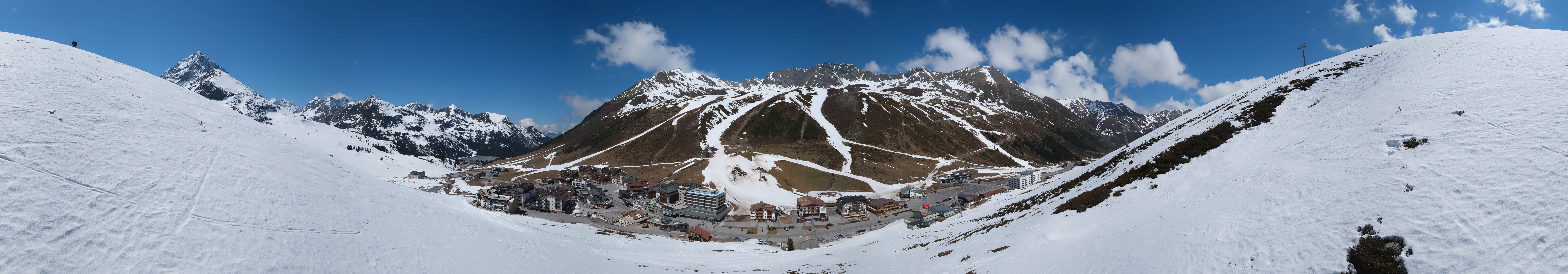 Archiv Foto Webcam Ortsblick Kühtai