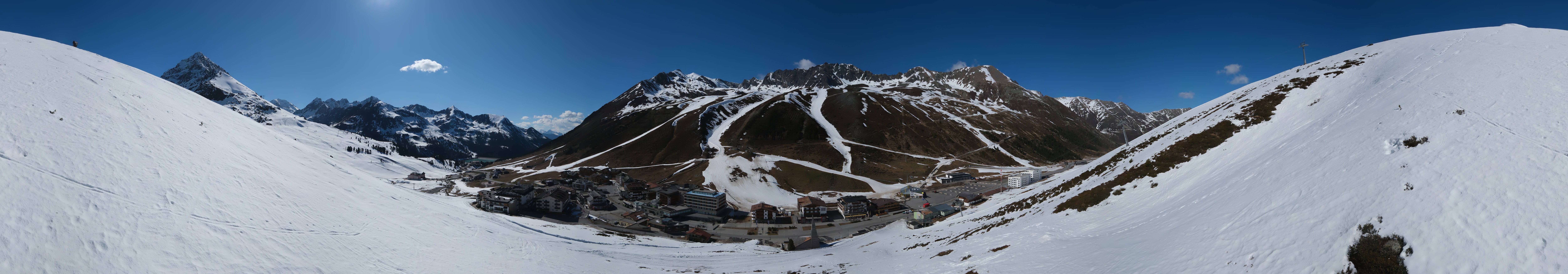 Archiv Foto Webcam Ortsblick Kühtai