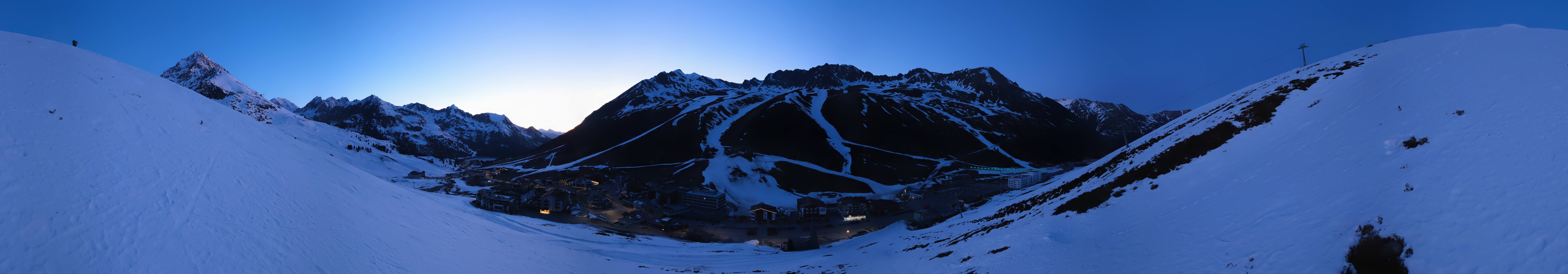 Archiv Foto Webcam Ortsblick Kühtai