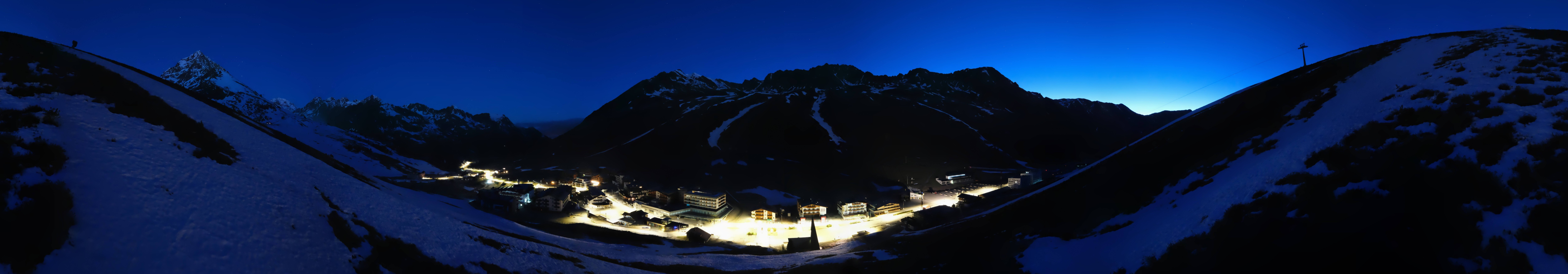 Archiv Foto Webcam Ortsblick Kühtai