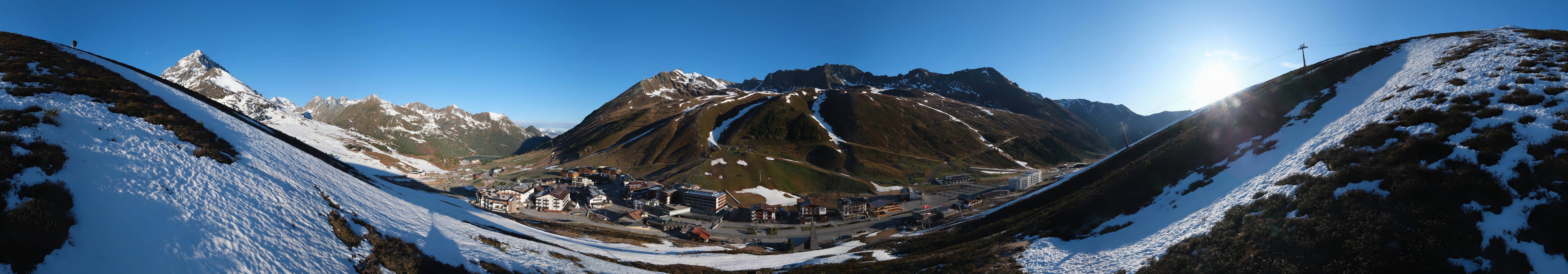 Archiv Foto Webcam Ortsblick Kühtai