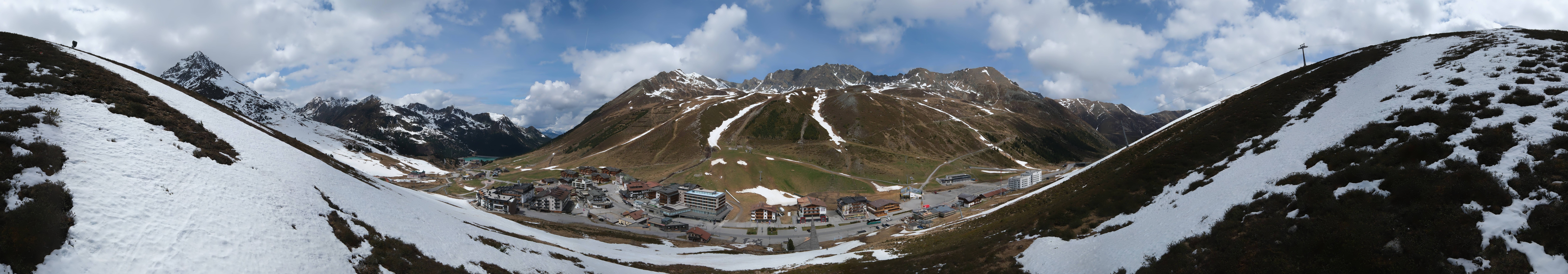Archiv Foto Webcam Ortsblick Kühtai
